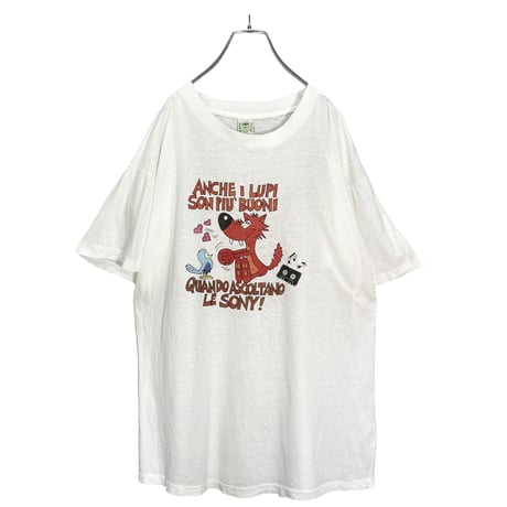 90s ANCHE I LUPI SON PIU' BUONI/QUANDO ASCOLTANO LE SONY! T-SHIRT