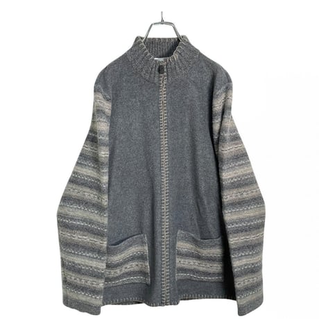 90s LIZ Claiborne switching design knit jacket