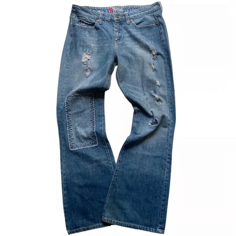90-00s RAR PREMIUM design flare denim pants