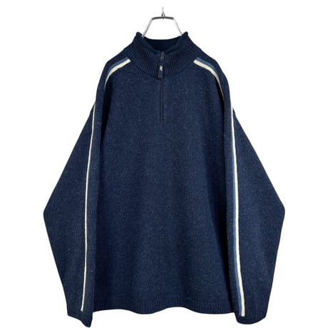 90s AMERICAN EAGLE OUTFITTERS harf-zip wool knit sweater