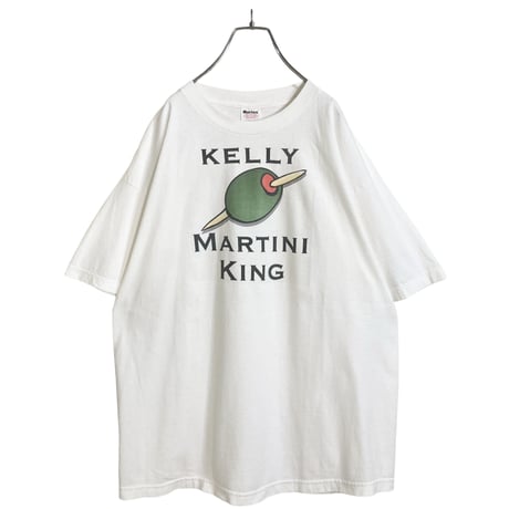 90s KELLY MARTINI KING/Murina print T-SHIRT
