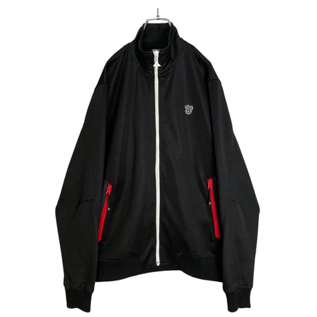 LRG clothing equipment zip-up track jacket