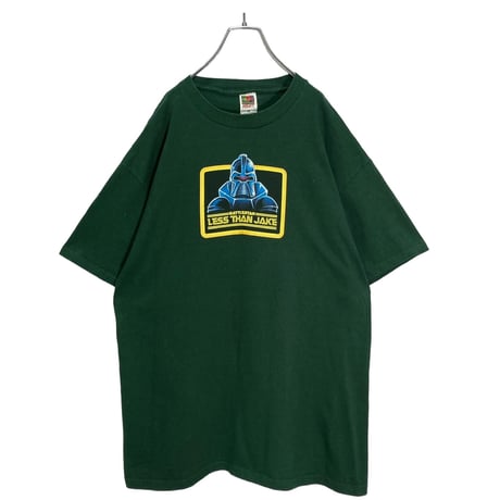00's LESS THAN JAKE/BATTLE STAR PRINT T-SHIRT