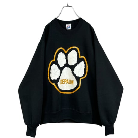 90s JERZEES Made in USA "DEPAUW" L/S sweatshirt
