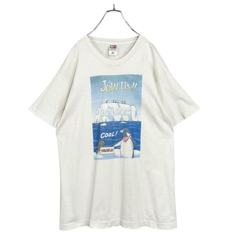 90s NANKAI Made in USA "JOIN US!!" S/S T-SHIRT