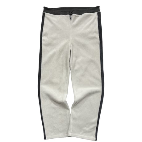 90-00s LANDS' END side line fleece easy pants