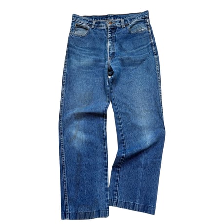 70s Calvin Klein Made in USA bule denim straight pants