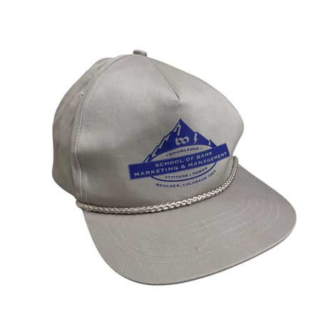 90-00s "SCHOOL OF BANK MARKETING & MANAGEMENT" trucker cap
