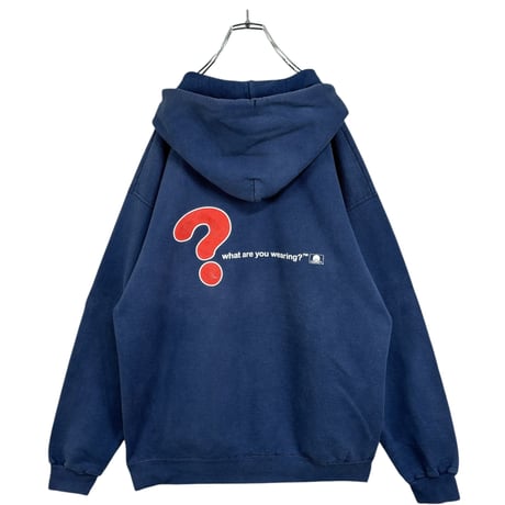 90-00s Hanes/"?"what are you wearing? sweat hoodie