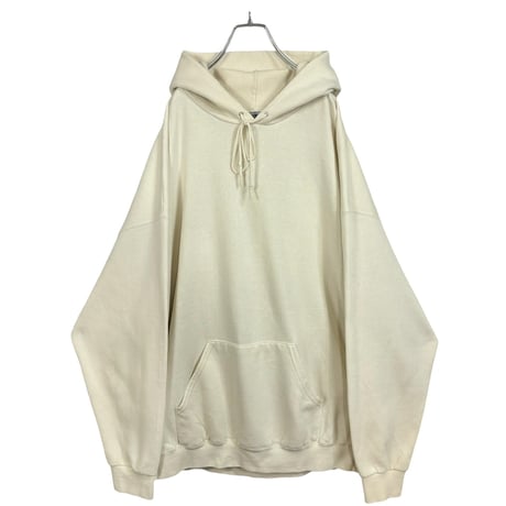 90s Lee Made in USA L/S bigsized Ivory sweat hoodie