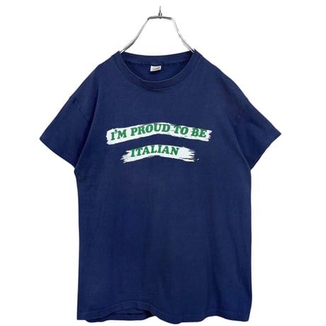 70s Hanes "I'M PROUD TO BE ITALIAN" vintage T-shirt