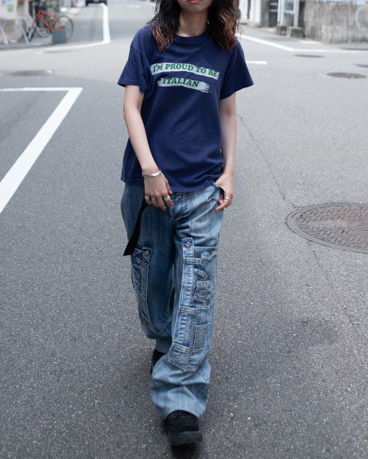 00's LESS THAN JAKE/BATTLE STAR PRINT T-SHIRT