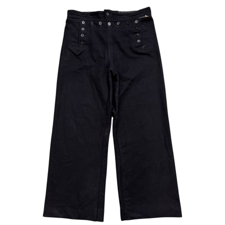 40s U.S.NAVY 「NAVAL CLOTHING FACTORY」 wool sailor pants