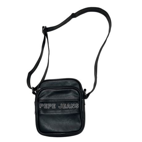 90-00s PEPE JEANS leather mini shoulder bag