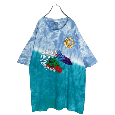 1998s Grateful Dead S/S Tie Dye Surf Bear Tee