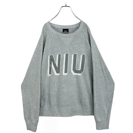 90-00s MV SPORT "NIU" L/S raglan sleeve sweatshirt