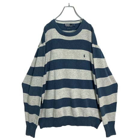 90-00s Polo by Ralph Lauren L/S bigsized cotton sweater