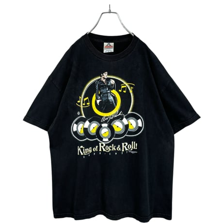 2000 Elvis Presley "King of Rock & Rolls 1935-1977" T-SHIRT