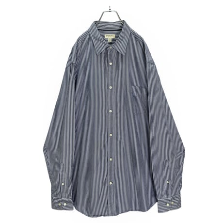 90s ST.JOHN'S BAY L/S stripe shirt
