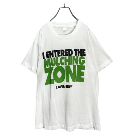 80-90s I ENTERED THE MULCHING ZONE T-SHIRT