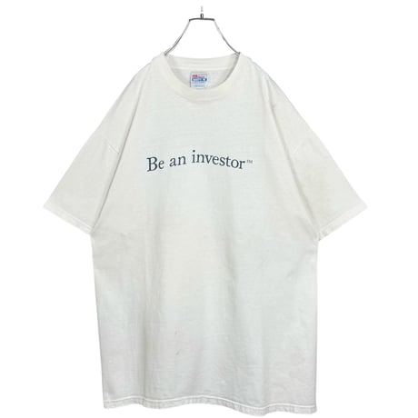 90-00s "Be an investor" TRANCEAMERICA PREMIER FUNDS T-SHIRT