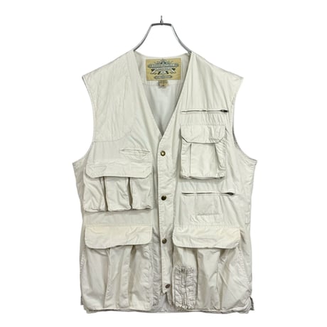 90s BANANA REPUBLIC "SAFARI & TRAVEL" zip-up vest