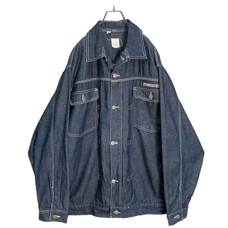 90s ICEBERG jeans Bigsized design denim jacket