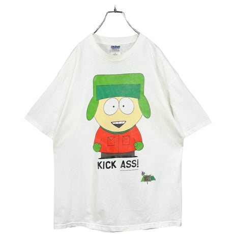 1997'y SOUTH PARK - Kyle Broflovski "KICK ASS!" T-SHIRT