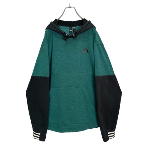 adidas 00s bi-color pullover hoodie