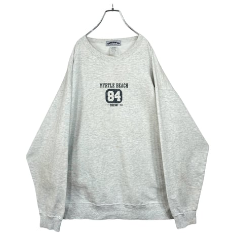 90s BREEZIN' UP Made in USA "MYRTLE BEACH" L/S sweatshirt