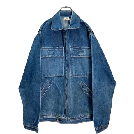 90-00s PIGEON VOYAGEUR zip-up denim jacket