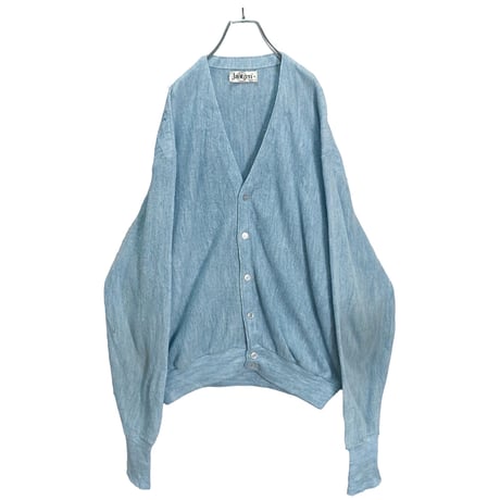 80s Jantzen L/S Acrylic knit cardigan Made in USA