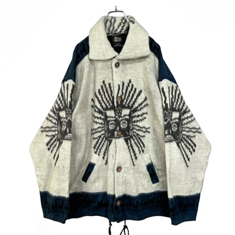 90s TEJIDOS ATAHUALPA Sun God Ecuador knit sweater