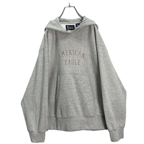 90s AMERICAN EAGLE logo print sweat hoodie