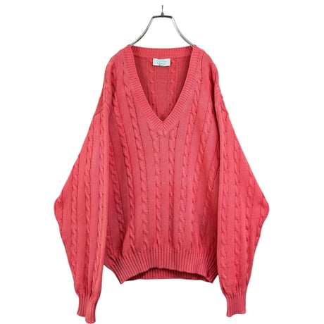 90s UNITED COLORS OF BENETTON L/S cotton knit sweater