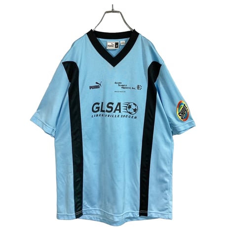 90-00s PUMA/GLSA S/S soccer game shirt