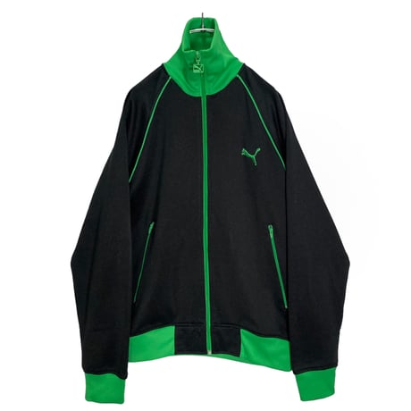 90-00s PUMA bi-color track jacket