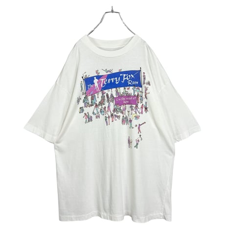 90s The Terry Fox Run/On the road of hope T-SHIRT