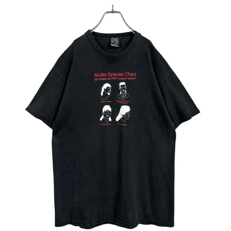 90s SCROlm/Mullet Species Chart "all mullets are NOT created equal?" T-SHIRT