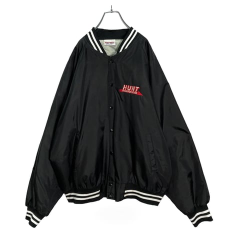 90s HARTWELL "HUNT" logo embroidered jacket