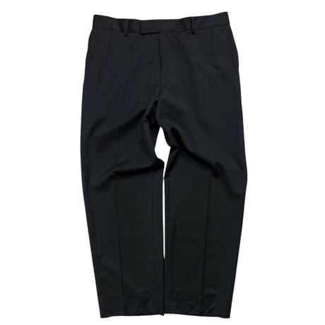 HUGO BOSS Pasolini Movie Comfort black wool slacks