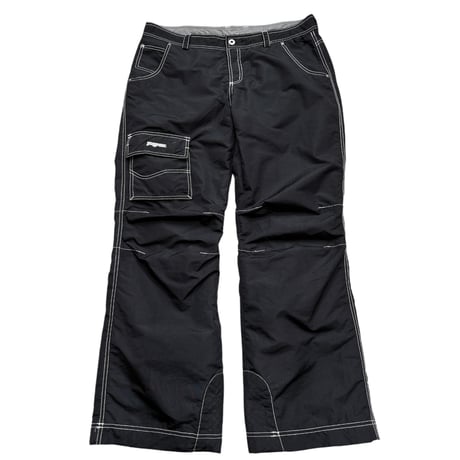 JANSPORT 00s flare design black snow ski pants