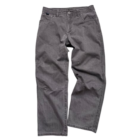 90-00s KUHL black denim Carpenter design work pants