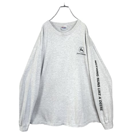 90-00s JOHN DEERE "NOTHING RUNS LIKE A DEERE" L/S Tee