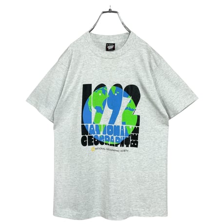 1992 NATIONAL GEOGRAPHY BEE S/S Art T-SHIRT