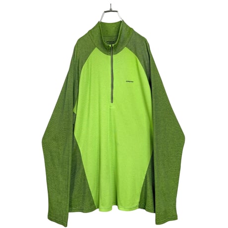 Patagonia Bay Cap 2 LW Zip Neck L/S GRN cutsew