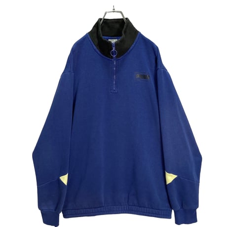 PUMA 90-00s half zip L/S design sweatshirt